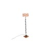 Ellie Multicolour Cotton Shade Floor Lamp