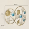 W-Forrest Abstract Metal Wall Decor in Multicolor Set of 1