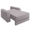 Calliro  Pull Out Sofa cum Bed  in Grey Colour