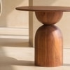 Abacus Wooden Side Table