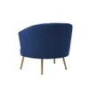 CarlAccent Chair in Navy Blue Colour