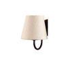 Etha White Natural Fiber Wall Light