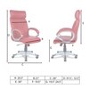 Wiwneags High Back Executive Chair in Red Colour