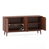Sahara Solid Wood Sideboard In Honey Finish