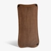 Mehraab Solid Wood Floor Mirror in Brown Colour