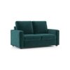Apollo High Back 2 Seater Fabric Sofa in Malibu Colour