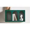 WOODENMOOD Rectangular Wall Rack