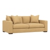 Lawson 2 Seater Sofa In Leatherette Cream Color