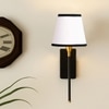 Devansh Metal Electric Wall Light in Black Colour with Multi Shade Count of 1 Light