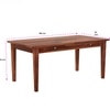 Mars Solid Wood Dinning Table in Natural Finish