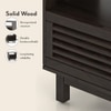 Cambry Solid Wood Bedside Table In American Walnut Finish