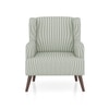 Brando Arm Chair in Naturaline Green Color
