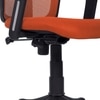 Eexcaeal Mid Back Ergonomic Chair in Orange Colour