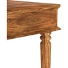 Nairobi Sheesham Wood Study Computer Table In Natural Teak Finish