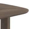 Aero Rectangular Solid Wood Coffee Table In Danish Walnut Finish