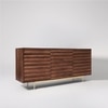 Katana Large Solid Wood Sideboard in Brown Colour