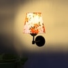 Devansh Metal Electric Wall Light in Black Colour with Multi Shade Count of 1 Light
