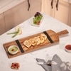 Ireka Homes SliceLite Acacia Wood Chopping Board – Decorative Cutting Board