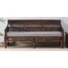 Nehmat 3 Seater Wooden Sofa