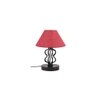 Mya Pink jute Shade Iron Table Lamp
