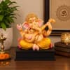 Devotional Shubh Samriddhi Ganesha Statue in Multicolor Colour