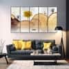The Castle Decor Nature Art Wall Painting Wooden Framed 27x48 Inch (Style 9)