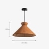 Jules Handcrafted Hanging Lamp Brown