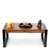 Hamstreet Sheesham Wood Coffee Table In Teak Finish