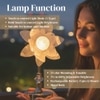 Gold Halo Flower Lamp for Gift Purpose