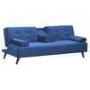 Horizon 3 Seater Sofa Cum Bed In Blue Colour