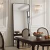 The Artment Vista Black Arch Frame Unbreakable Floor Mirror For Home (150 X 40 CM)