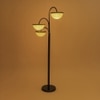 Crater Handcrafted  Arc Floor Lamp