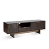 Sculpt Solid Wood TV Unit in Brown Colour