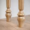 Aaranya Solid Wood Console Table in Natural Finish 178 cm