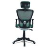 Dreaceo High Back Ergonomic Chair in Dark Green Colour