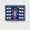 Pichwai Shrinathji Canvas Wall Prints Canvas Wall Prints Set of 2 Multicolor Matte
