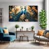 The Castle Decor Birds Wall Painting Wooden Framed 27x48 Inch (Style 2)