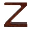 Khairy Solid Wood Side Table in Honey Oak Finish