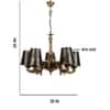 Devansh Metal Electric Wall Light in Multi Colour with Multi Shade Count of 2 Lights