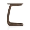 Forma Solid Wood C Table In Danish Walnut Finish