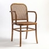 Mehro Solid Wood Dining Chair in Walnut Colour