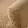 Zenliving Wood 3 Seater With Upholstery Non Storage Sofa In Beige Colour