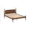 Sovereign Solid Wood Queen Size Non Storage Bed In Provincial Teak Finish