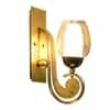 Richmond Brass and Glass Wall Light
