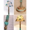 Devansh Wooden Floor Lamp