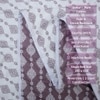 Riva White & Purple Floral Cotton Dohar Single Bed Reversible 300 Gsm Size 240 X 160 Cms