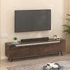 Blesky Engineering Wood Floor Standing Tv Entertainment Unit In Brown Maple Finish