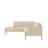 Modernelegance Wood Right Aligned 3-Seater With Upholstery Non Storage Sofa In Beige Colour