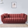 Exalt Fabric Sofa (Pink)