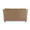 Blos 3 Seater Leatherette Sole in Mushroom Brown Colour